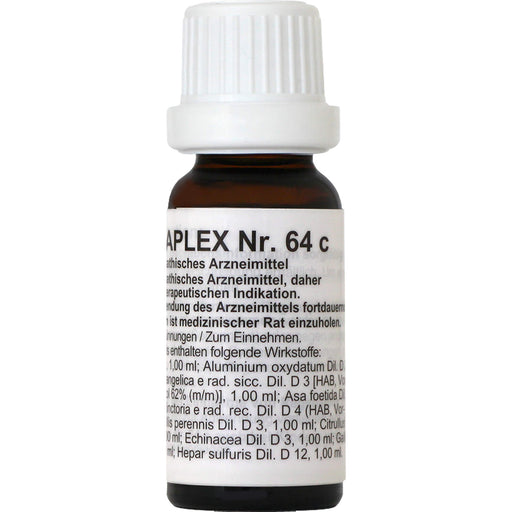 Regenaplex Nr.64 c Tropfen, 15 ml Lösung