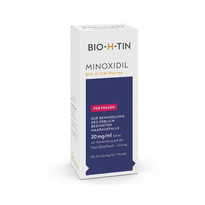 BIO-H-TIN Minoxidil Spray, 60 ml Lösung