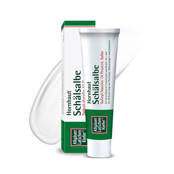 Allgäuer Latschenkiefer Hornhaut Schälsalbe, 50 g Salbe