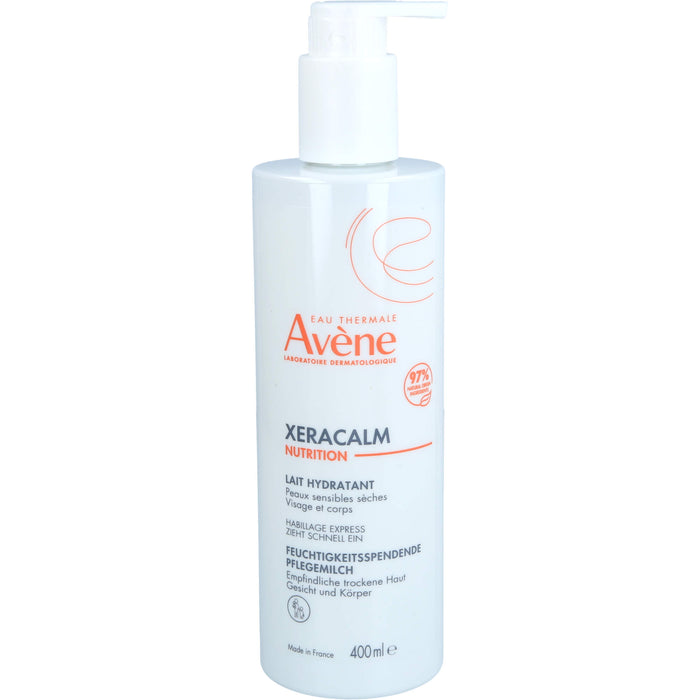 Avène XeraCalm Nutrition feuchtigkeitsspendende Pflegemilch - für trockene Haut, 400 ml Lotion