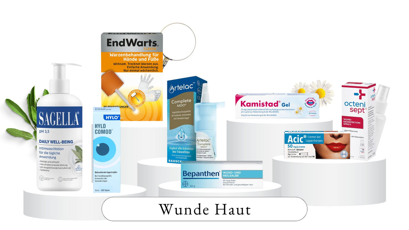 Wunde Haut