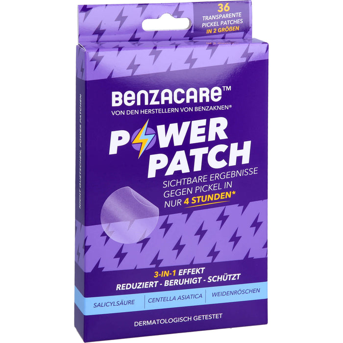 BENZACARE Power Patch gegen Pickel in nur 4 Stunden, 36 St. Pflaster