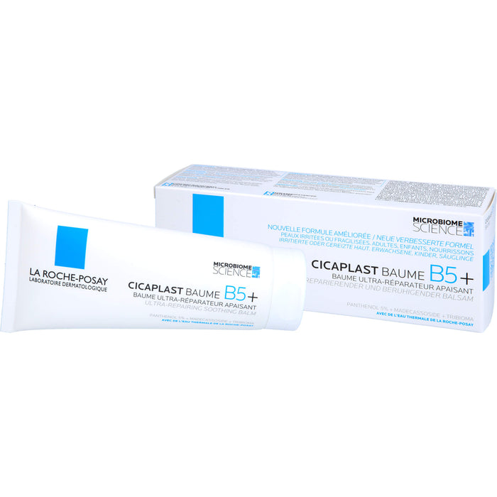 La Roche-Posay Cicaplast Baume B5+ Hautbarriere-reparierender und beruhigender Balsam, 100 ml Creme