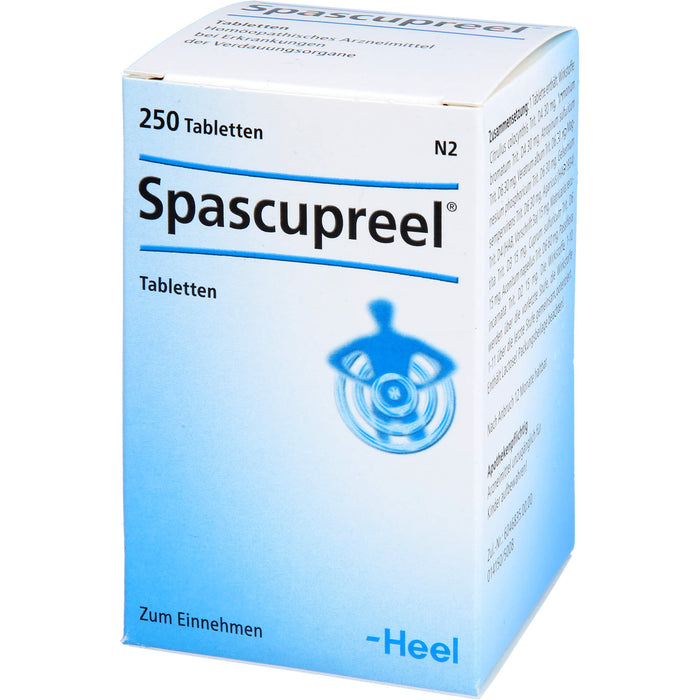 Spascupreel Tabletten, 250 St. Tabletten