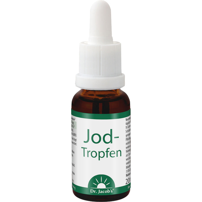 Dr. Jacob's Jod-Tropfen flüssig + stabil 150 mcg Tropfen, 20 ml Lösung