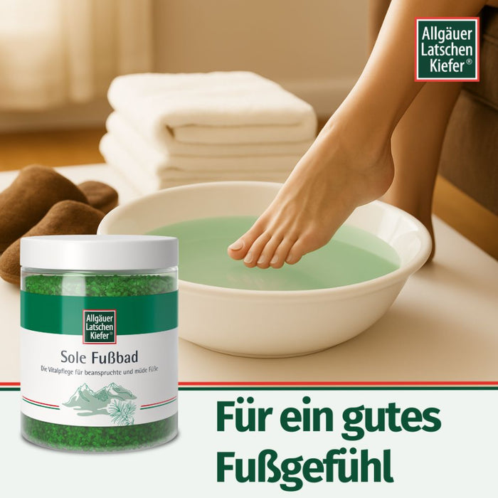 Allgäuer LK Sole Fußbad, 350 g Badezusatz