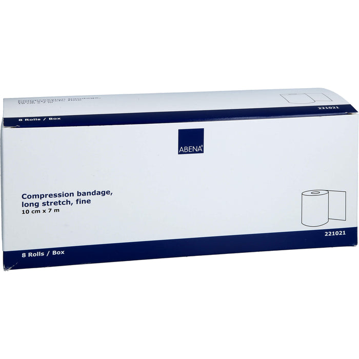 Kompressionsbinden Langzug 7mx10cm, 8 St BIN