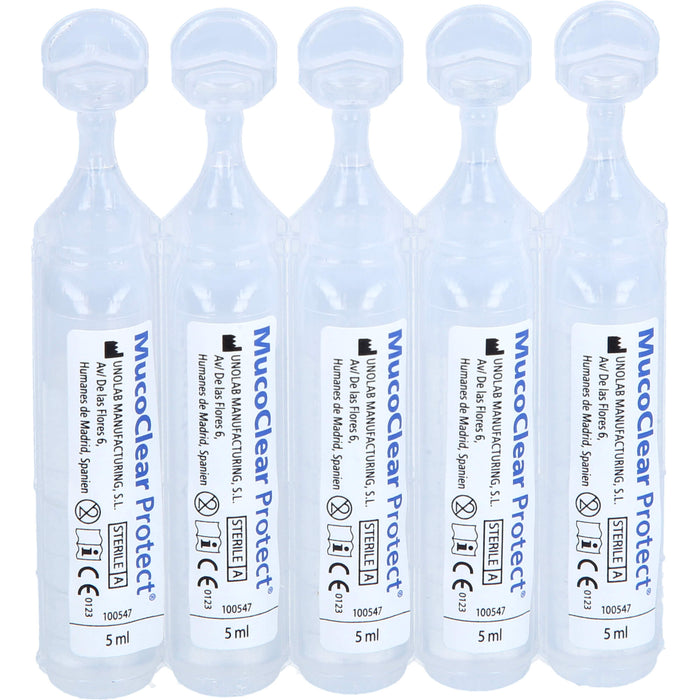 MucoClear Protect hypertone Salzlösung Inhalationslösung 3% NaCl mit Ectoin, 50 ml Lösung