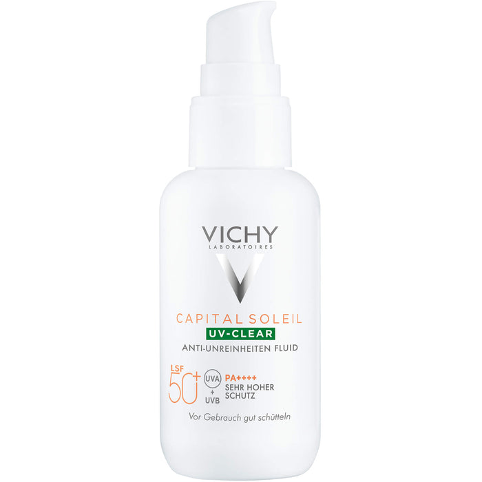 VICHY Capital Soleil UV-Clear LSF50+, 40 ml FLU