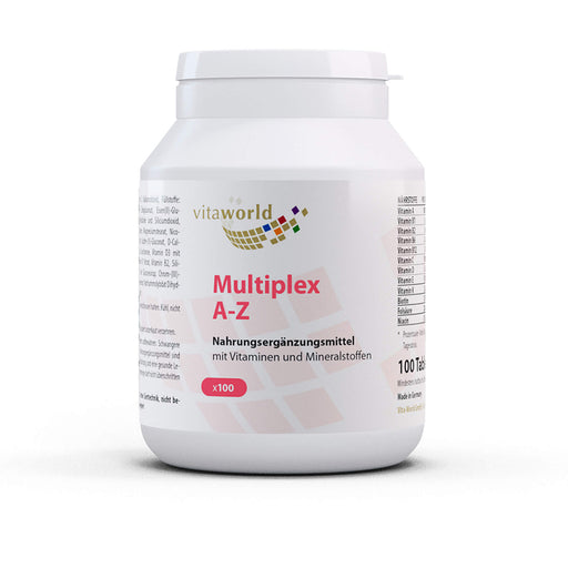 Vitaworld Multiplex Multivitamin A-Z Tabletten, 100 St. Tabletten
