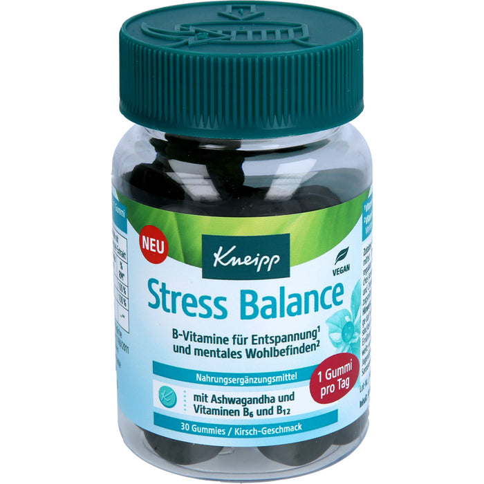 Kneipp Stress Balance Gummies mit Kirsch-Geschmack, 30 St. Gummibären
