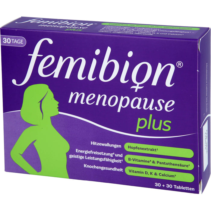 Femibion Menopause Plus Tabletten, 30 St. Tabletten