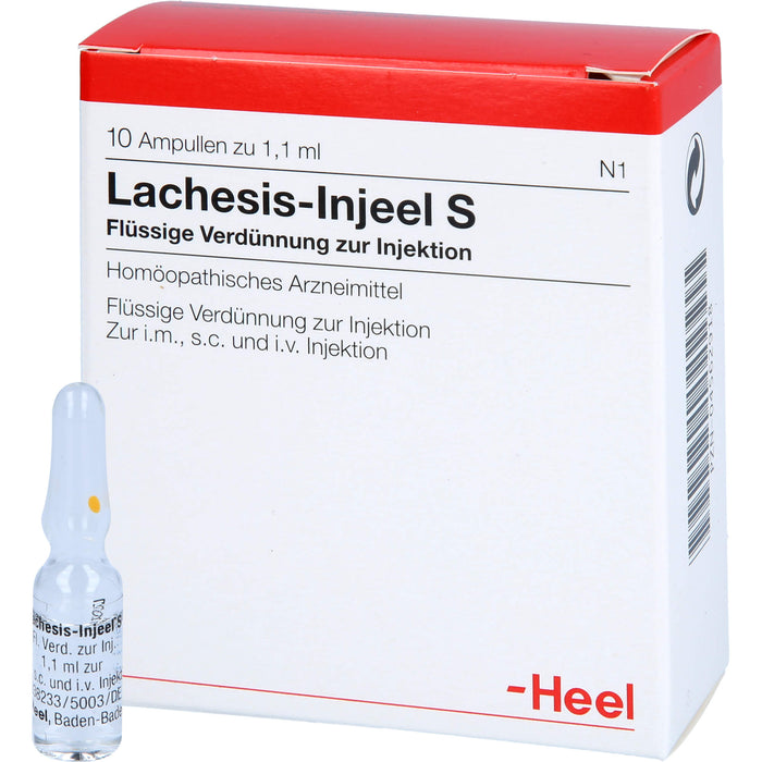 Lachesis-Injeel S Inj.-Lsg., 10 St. Ampullen