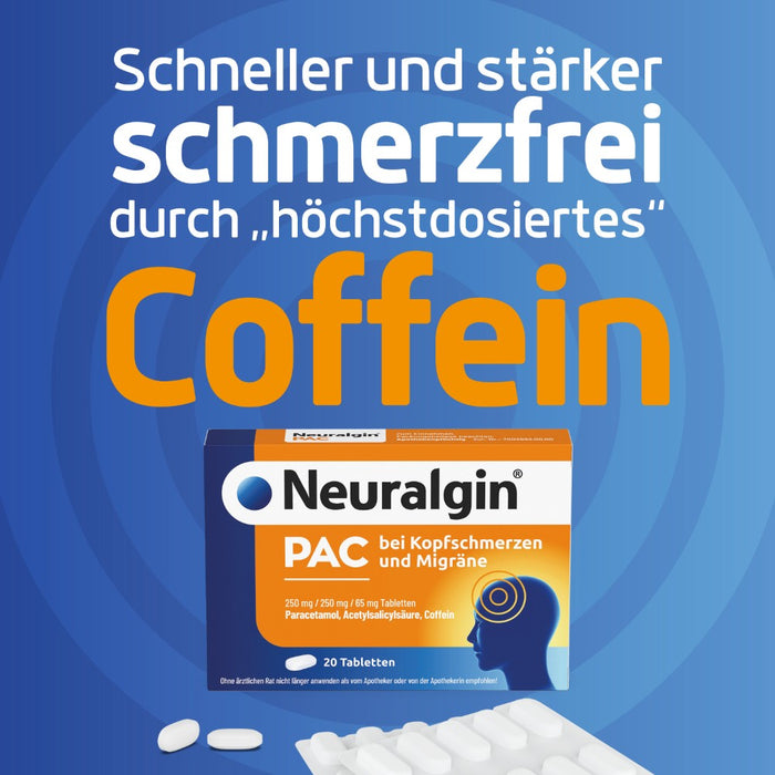 Neuralgin PAC, 20 St. Tabletten