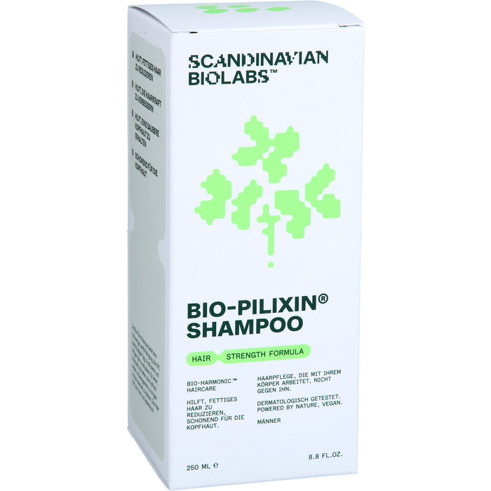 Scandinavian Biolabs Bio-Pilixin Shampoo für Männer, 250 ml Shampoo
