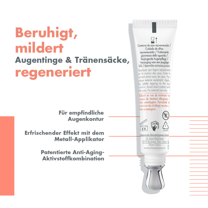 Avène DermAbsolu Augen Verjügende Augenpflege, 15 ml Cream