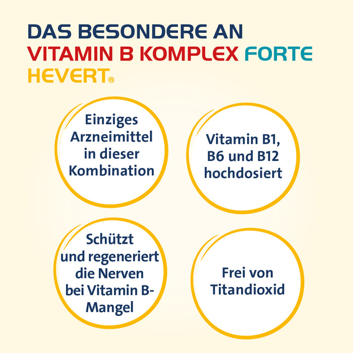 Vitamin B Komplex forte Hevert, 200 St. Tabletten