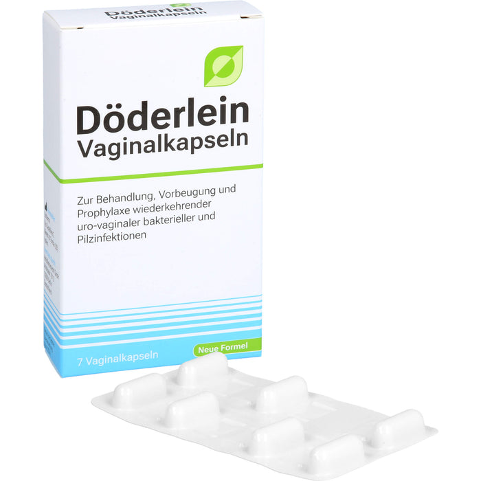 Döderlein Vaginalkapseln mit Milchsäurebakterien, 7 St. Kapseln