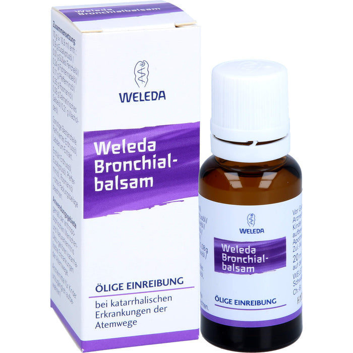 WELEDA Bronchialbalsam, 20 ml Einreibung