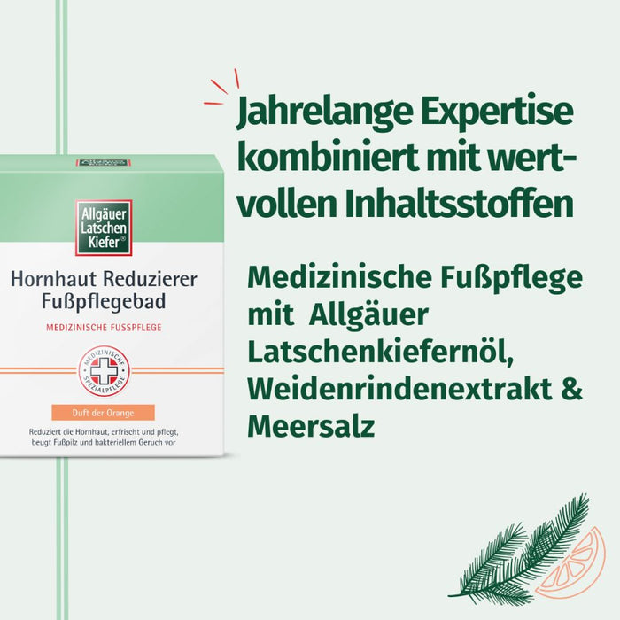 Allgäuer Latschenk.Hornhaut Reduzierer Fußpflege, 10 St. Beutel