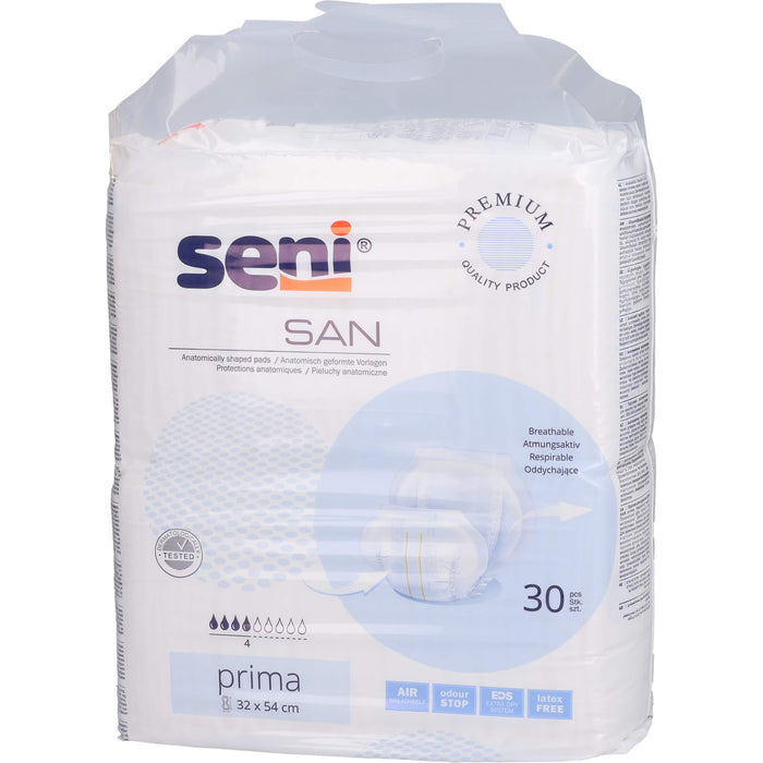 Seni San Inkontinenzvorlagen prima, 30 St. Vorlagen
