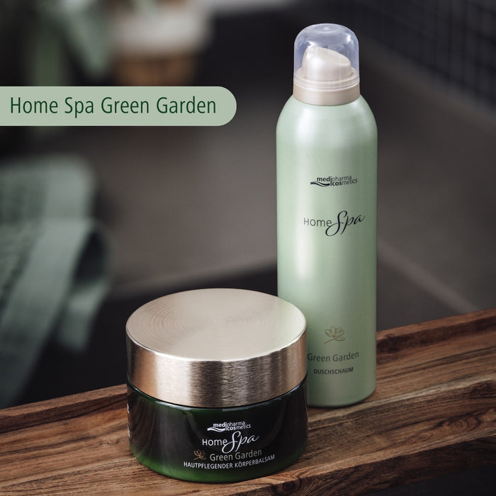 Medipharma Cosmetics Home Spa Green Garden Duschschaum, 200 ml Schaum