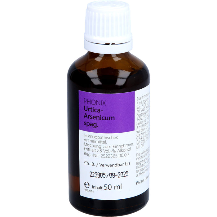 PHÖNIX Urtica Arsenicum spag. Tropfen, 50 ml Mischung