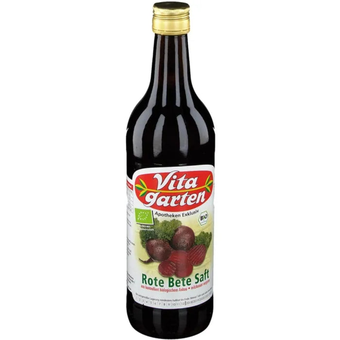 Vitagarten Rote-Beete Saft Biologisch, 750 ml Lösung