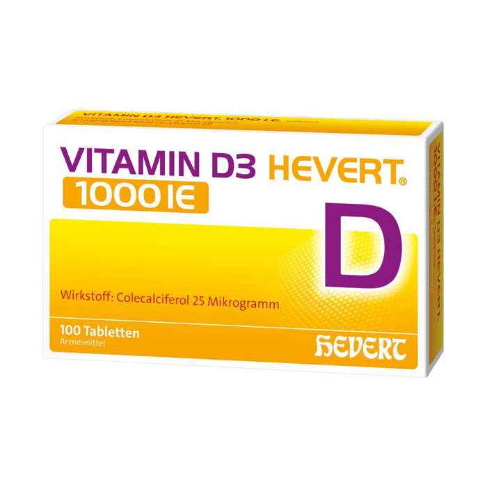 Vitamin D3 Hevert 1000 IE, 100 St. Tabletten
