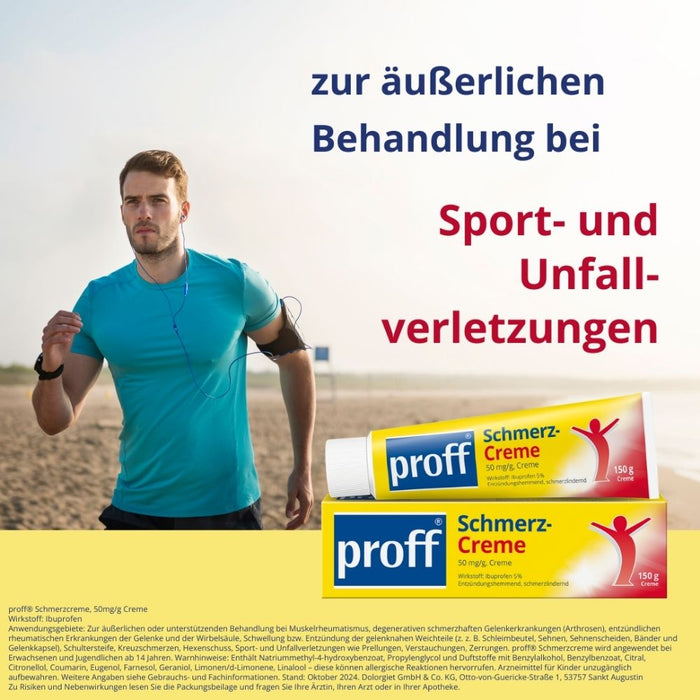 Proff Schmerzcreme, 150 g CRE