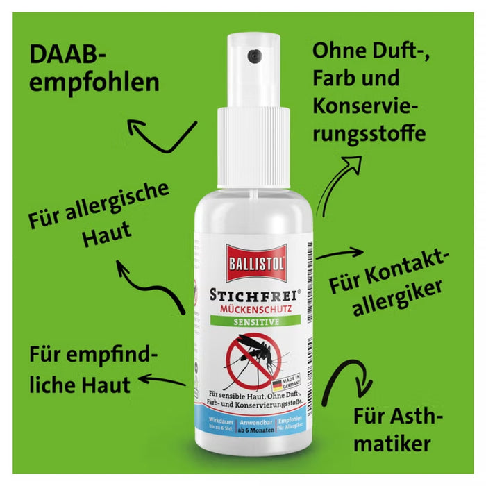 Ballistol Stichfrei Sensitiv, 100 ml Spray