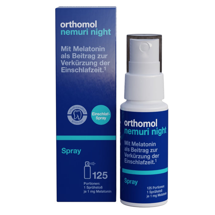 Orthomol Nemuri night (Spray), 25 ml Tagesportionen