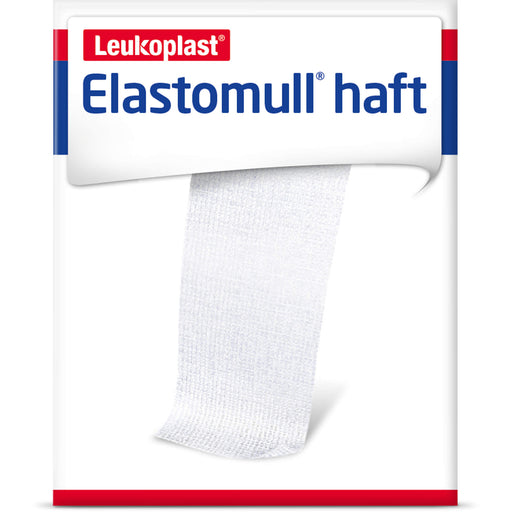 Elastomull haft 4 cm x 4 m kohäsive elastische Fixierbinde, 1 St. Binde
