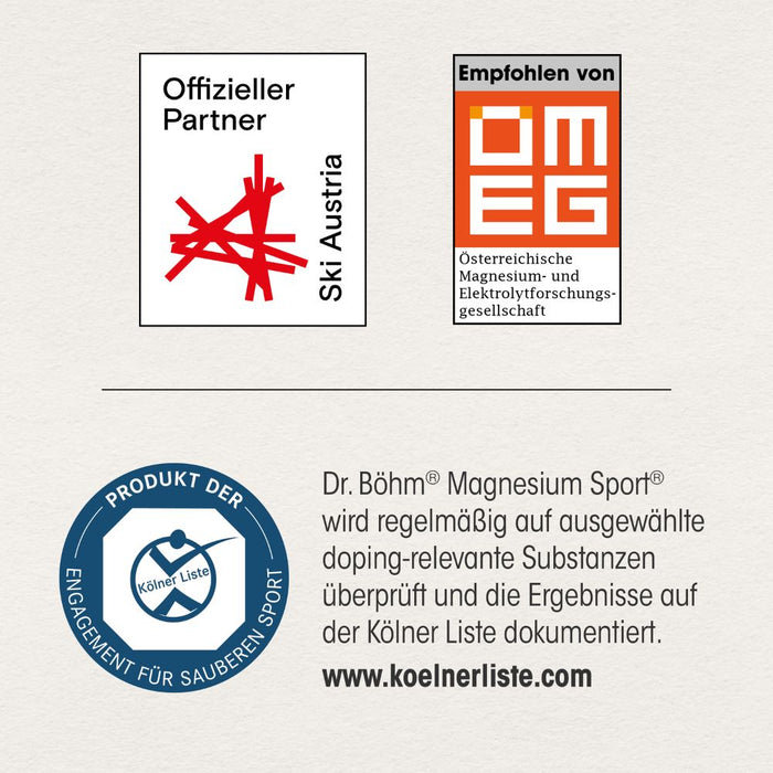 Dr. Böhm Magnesium Sport Sticks, 40 St. Direktgranulat