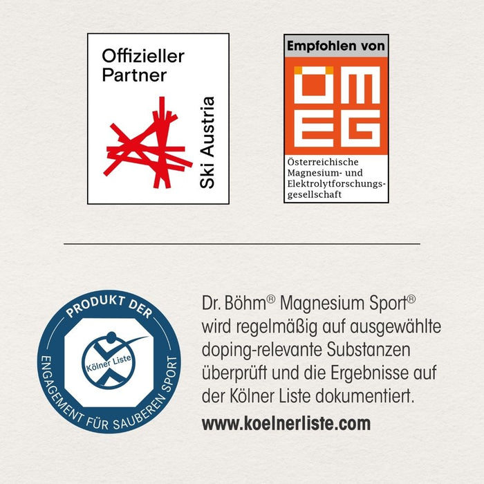 Dr. Böhm Magnesium Sport Sticks, 40 St. Beutel