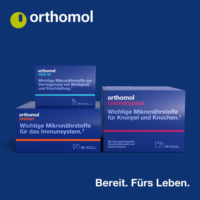 Orthomol Flavon m - wichtige Mikronährstoffe für den Zellschutz - speziell für den Mann - mit Selen, Zink und Omega-3-Fettsäuren - Kapseln, 30 St. Tagesportionen