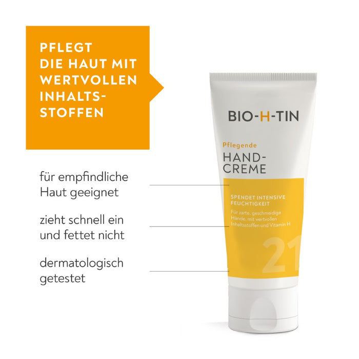 BIO-H-TIN Handcreme, 60 ml Creme