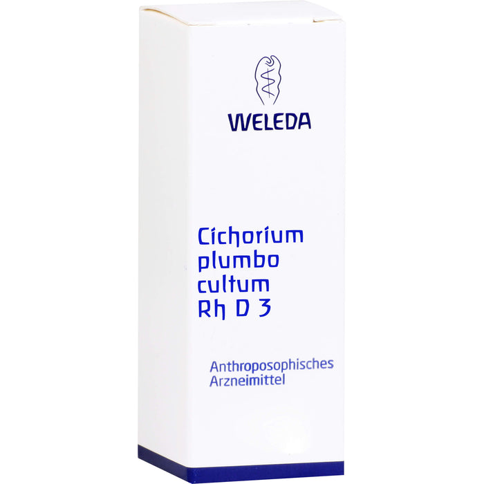 WELEDA Cichorium Plumbo cultum Rh D3 flüssige Verdünnung, 20 ml Lösung