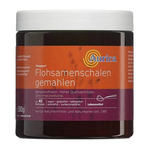 Aurica Flohsamenschalen gemahlen Pulver, 300 g Pulver