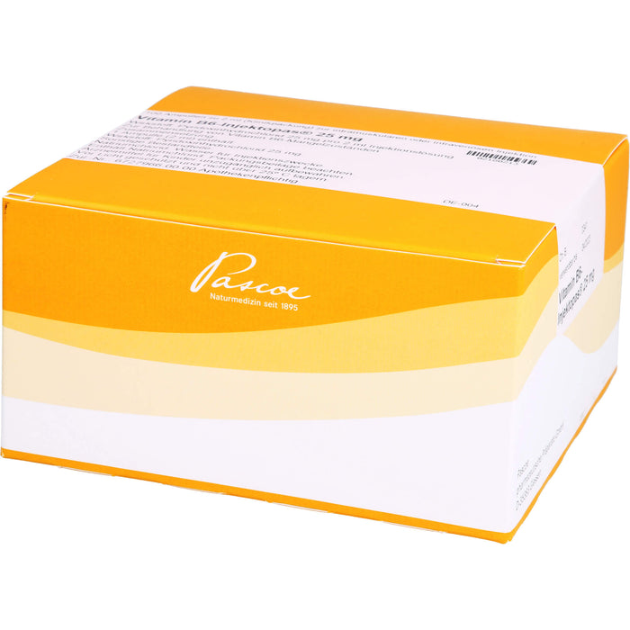 Vitamin B6-Injektopas 25 mg Injektionslösung für die Therapie eines Vitamin-B6-Mangels, 100 ml Lösung