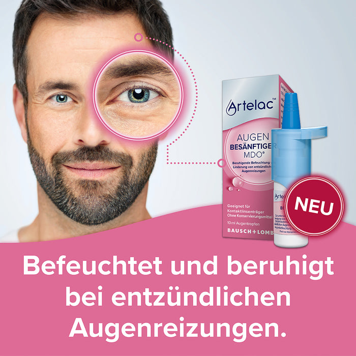 Artelac AUGENBESÄNFTIGER MDO, 10 ml, 10 ml Tropfen