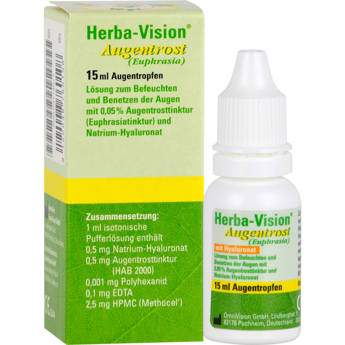 Herba-Vision  Augentrost (Euphrasia), 15 ml Lösung