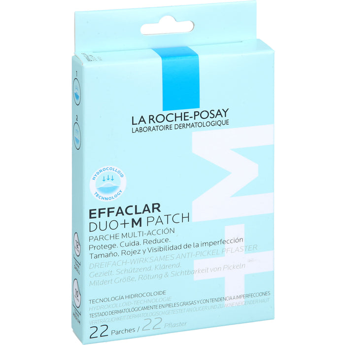 La Roche-Posay Effaclar DUO+M Patch dreifach-wirksames Anti-Pickel Pflaster, 20 St. Pflaster