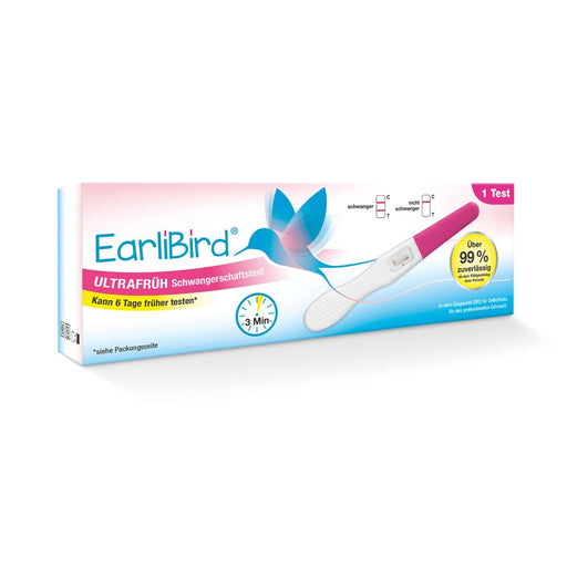 Earlibird Schwangerschaftstest, 1 St. Test