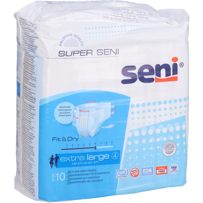 Seni Super Extra Large Inkontinenzslip, 30 St. Windelhosen