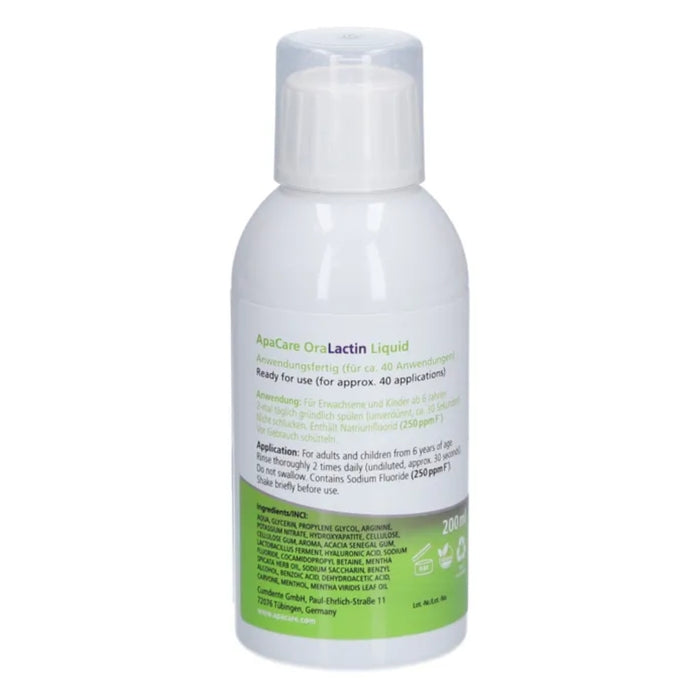 ApaCare Liquid Zahnspülung, 200 ml Lösung