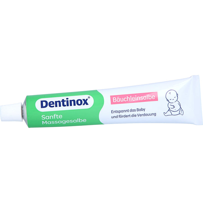 Dentinox Bäuchleinsalbe entspannt das Baby und fördert die Verdauung, 50 ml Creme