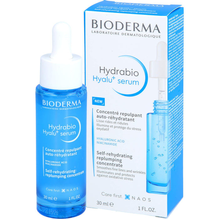 BIODERMA Hydrabio Hyalu+ Serum, 30 ml Lösung