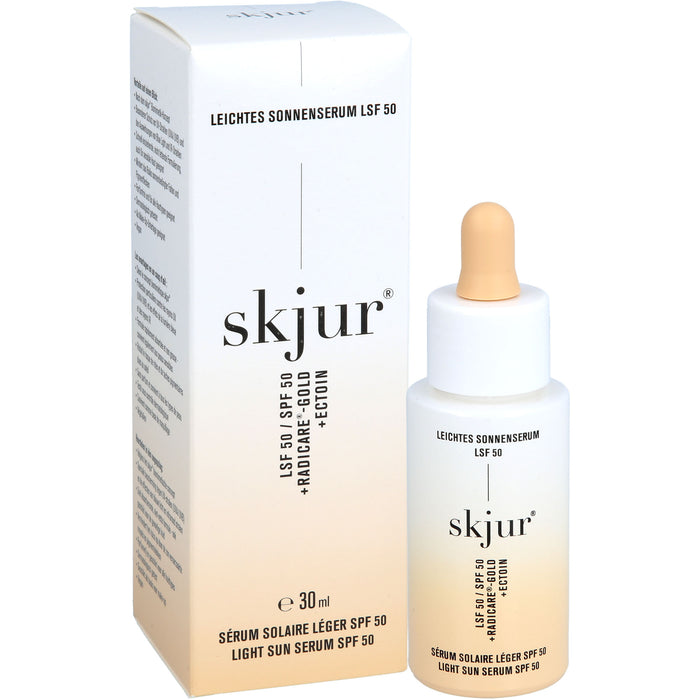 Skjur leichtes Sonnenserum LSF 50, 30 ml Lösung