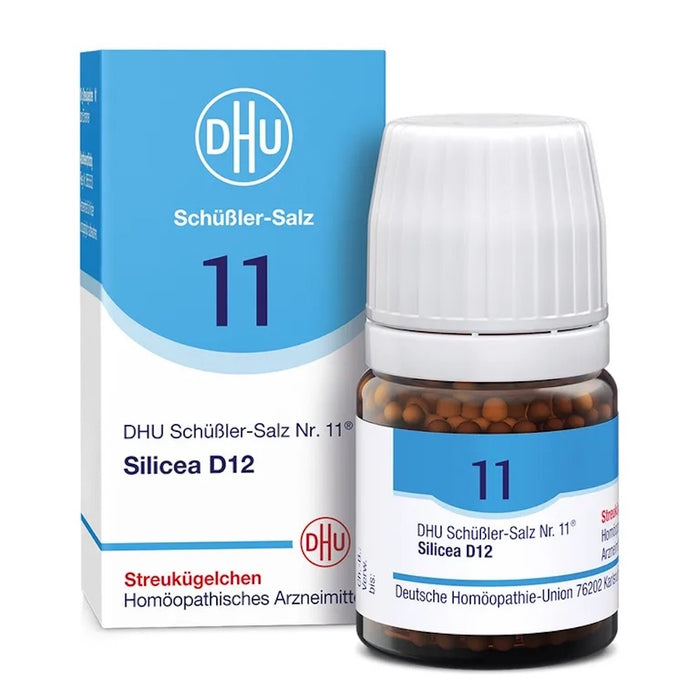 DHU Schüßler-Salz Nr. 11 Silicea D12, 10 g Globuli
